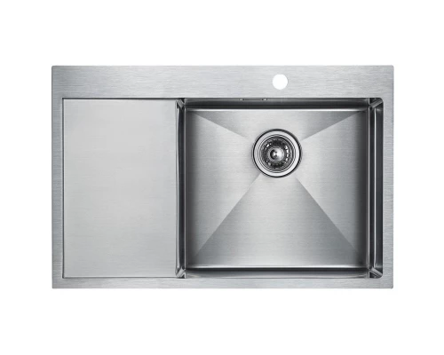 Кухонная мойка Paulmark Elde нержавеющая сталь PM807851-BSR