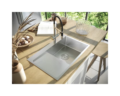 Кухонная мойка Paulmark Elde нержавеющая сталь PM807851-BSR