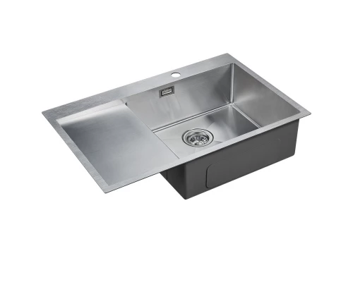 Кухонная мойка Paulmark Elde нержавеющая сталь PM807851-BSR