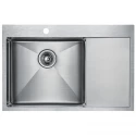 Кухонная мойка Paulmark Elde нержавеющая сталь PM807851-BSL Кухонная мойка Paulmark Elde нержавеющая сталь PM807851-BSL