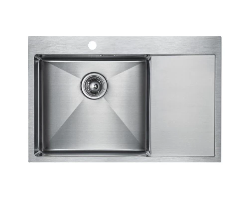 Кухонная мойка Paulmark Elde нержавеющая сталь PM807851-BSL