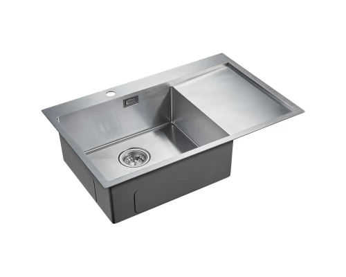 Кухонная мойка Paulmark Elde нержавеющая сталь PM807851-BSL