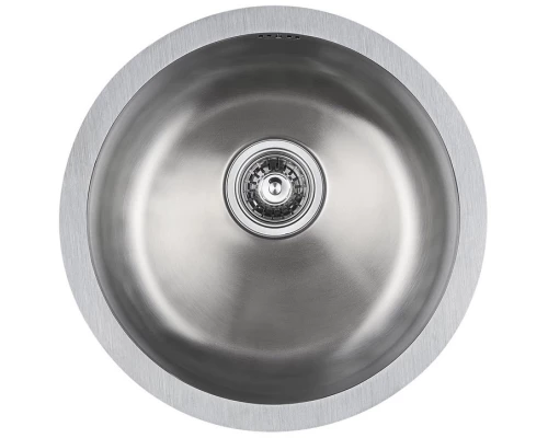 Кухонная мойка Paulmark Werra нержавеющая сталь PM404646-BS