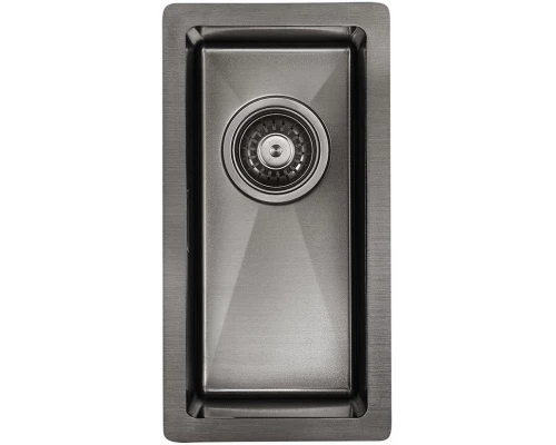 Кухонная мойка Paulmark Klein вороненая сталь PM202344-GM