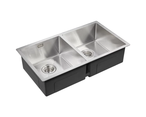 Кухонная мойка Paulmark Dopplet нержавеющая сталь PM507844-BS