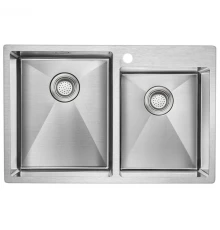 Кухонная мойка Paulmark Berman нержавеющая сталь PM517851-BS