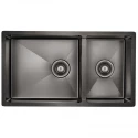 Кухонная мойка Paulmark Osser вороненая сталь PM527844-GM Кухонная мойка Paulmark Osser вороненая сталь PM527844-GM