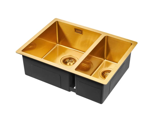 Кухонная мойка Paulmark Annex золотой матовый PM545944-BGL