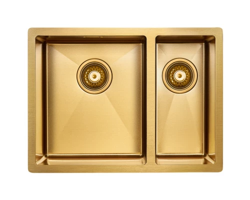 Кухонная мойка Paulmark Annex золотой матовый PM545944-BGL