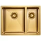 Кухонная мойка Paulmark Annex золотой матовый PM545944-BGL
