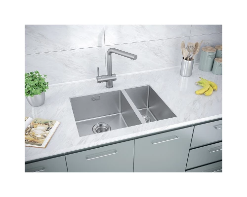 Кухонная мойка Paulmark Annex нержавеющая сталь PM545944-BSL