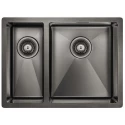 Кухонная мойка Paulmark Annex вороненая сталь PM545944-GMR