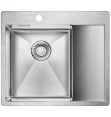 Кухонная мойка Paulmark Alster нержавеющая сталь PM825951-BSL