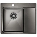 Кухонная мойка Paulmark Alster вороненая сталь PM825951-GML Кухонная мойка Paulmark Alster вороненая сталь PM825951-GML