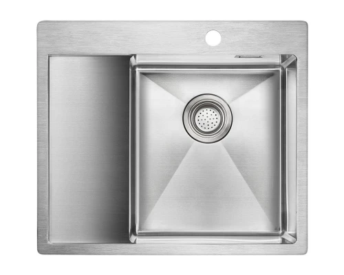 Кухонная мойка Paulmark Alster нержавеющая сталь PM825951-BSR