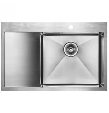 Кухонная мойка Paulmark Atlan нержавеющая сталь PM217851-BSR