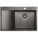 Кухонная мойка Paulmark Atlan вороненая сталь PM217851-GMR
