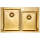 Кухонная мойка Paulmark Helfer золотой матовый PM237851-BG