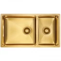 Кухонная мойка Paulmark Axel золотой матовый PM227844-BG Кухонная мойка Paulmark Axel золотой матовый PM227844-BG