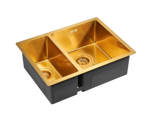 Кухонная мойка Paulmark Zusat золотой матовый PM225944-BGR