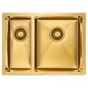 Кухонная мойка Paulmark Zusat золотой матовый PM225944-BGR