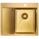 Кухонная мойка Paulmark Flank золотой матовый PM225951-BGR