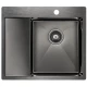 Кухонная мойка Paulmark Flank вороненая сталь PM225951-GMR