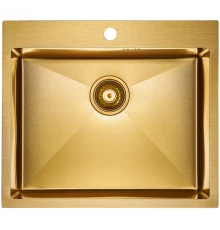 Кухонная мойка Paulmark Brim золотой матовый PM215951-BG