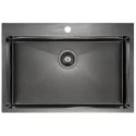 Кухонная мойка Paulmark Vast вороненая сталь PM217551-GM
