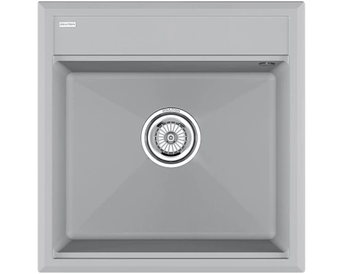 Кухонная мойка Paulmark Stepia серый дым PM115051-GRS
