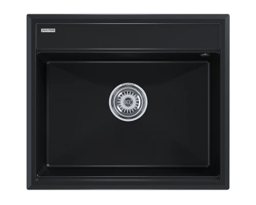 Кухонная мойка Paulmark Stepia черный металлик PM115951-BLM