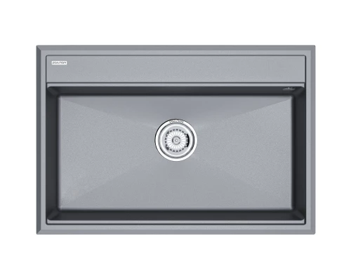 Кухонная мойка Paulmark Stepia серый металлик PM117551-GRM