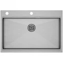 Кухонная мойка Paulmark Vast Pro нержавеющая сталь PM707551-BS Кухонная мойка Paulmark Vast Pro нержавеющая сталь PM707551-BS