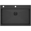 Кухонная мойка Paulmark Vast Pro вороненая сталь PM707551-GM Кухонная мойка Paulmark Vast Pro вороненая сталь PM707551-GM