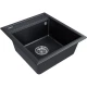Кухонная мойка Paulmark Stepia черный металлик PM114651-BLM