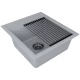 Кухонная мойка Paulmark Stepia серый дым PM114651-GRS