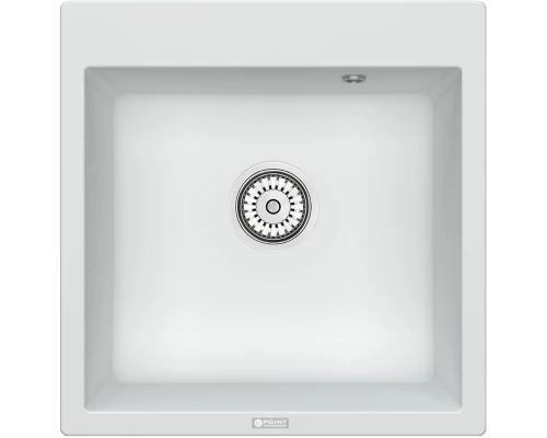 Кухонная мойка Point Арбель белый PN3001W
