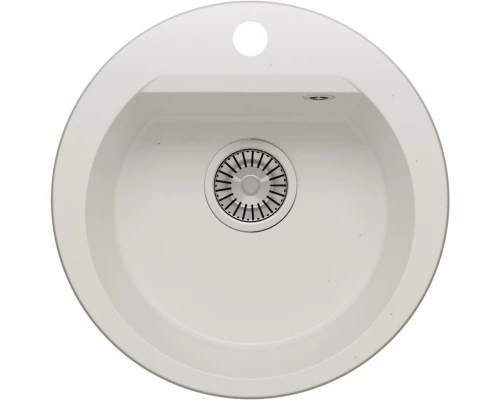 Кухонная мойка Polygran Atol-460 белый хлопок 678910