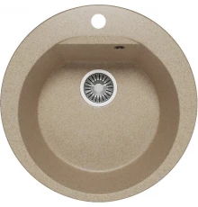 Кухонная мойка Polygran Atol-520 песочный 627475