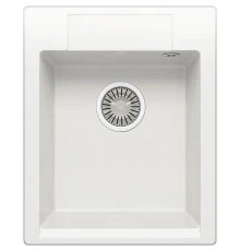 Кухонная мойка Polygran Argo-420 белый хлопок 627338