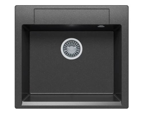 Кухонная мойка Polygran Argo-560 черный 575806