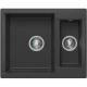 Кухонная мойка Polygran Brig-620 черный 407923