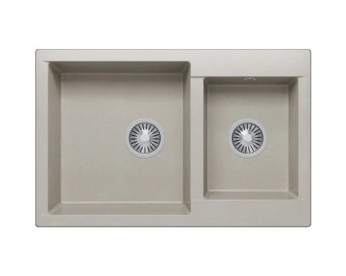 Кухонная мойка Polygran Brig-772 серый 621473