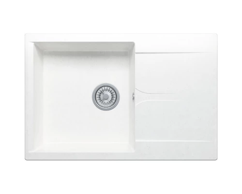 Кухонная мойка Polygran Gals-760 белый хлопок 473325