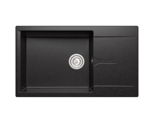 Кухонная мойка Polygran Gals-862 черный 444591