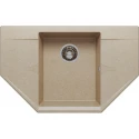Кухонная мойка Polygran Riff-800 песочный 679108