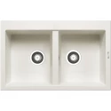 Кухонная мойка Pyramis Alazia 2B белый 079810911 Кухонная мойка Pyramis Alazia 2B белый 079810911