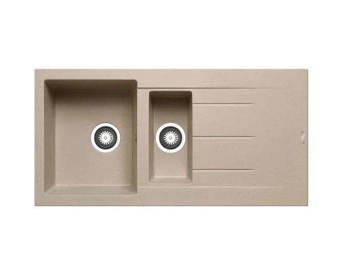 Кухонная мойка Pyramis Alazia 1 1/2B 1D бежевый 079812311