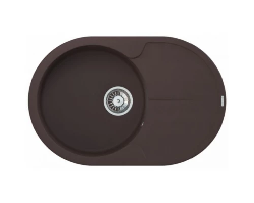 Кухонная мойка Pyramis Alinia Corto 1B 1D шоколад 070017901