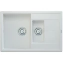 Кухонная мойка Pyramis Alinia 1 1/2B 1D белый 070019801 Кухонная мойка Pyramis Alinia 1 1/2B 1D белый 070019801